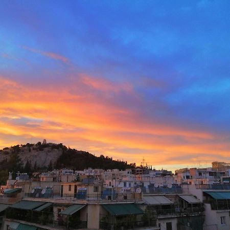 Rooftop Studio, Acropolis View! Athen Eksteriør bilde