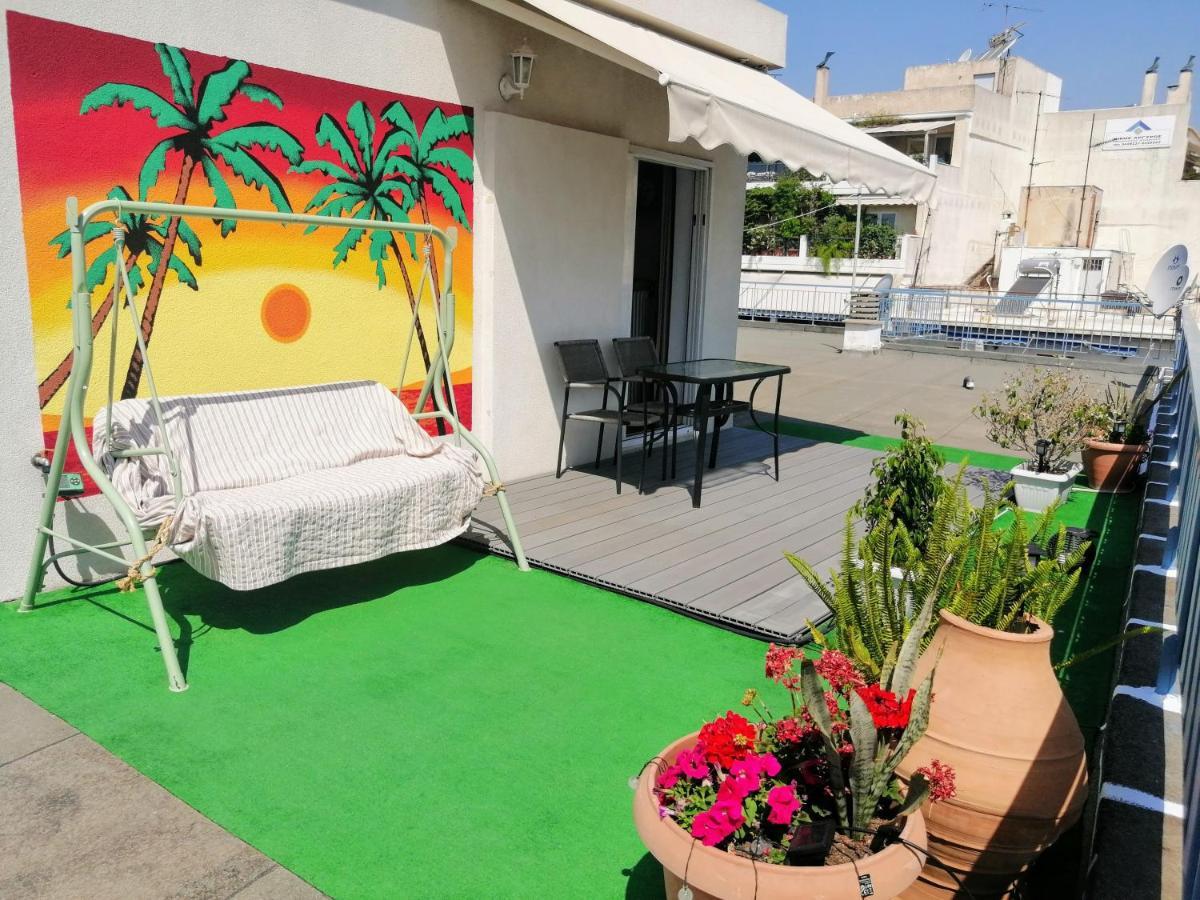 Rooftop Studio, Acropolis View! Athen Eksteriør bilde
