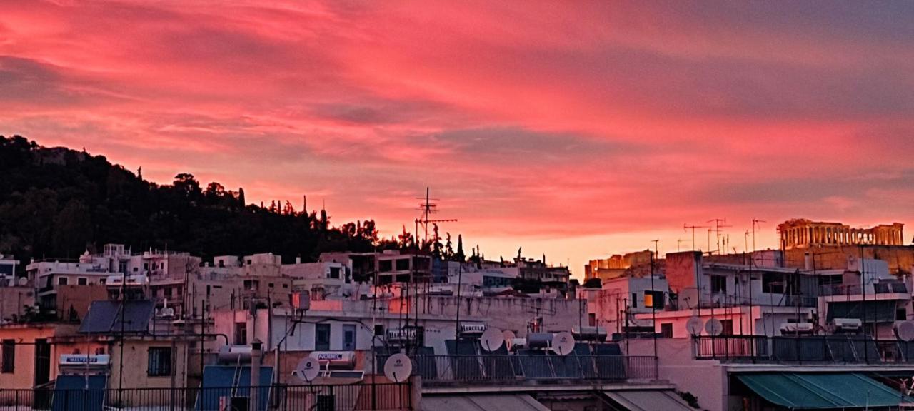 Rooftop Studio, Acropolis View! Athen Eksteriør bilde